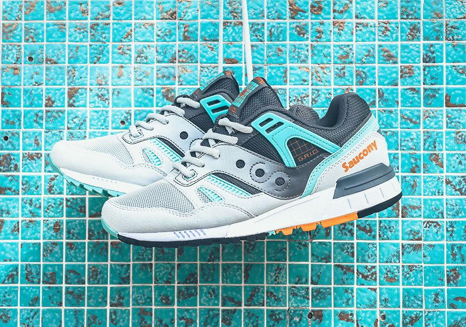 Saucony Grid Sd Grey Teal 0