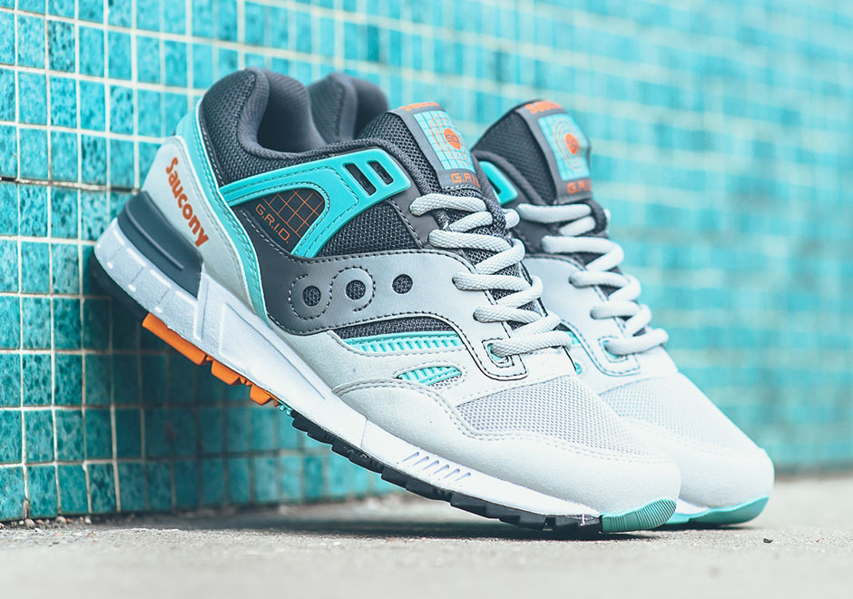 Saucony Grid Sd Grey Teal 1