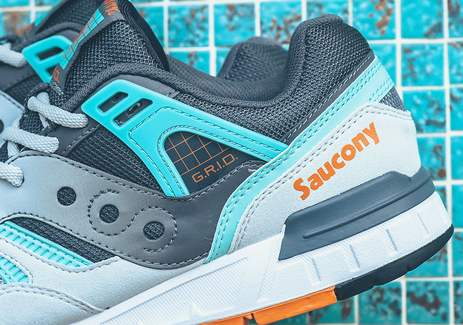 Saucony Grid Sd Grey Teal 3