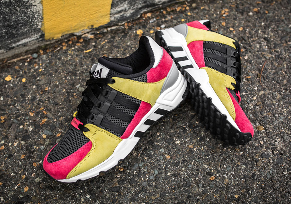 Gold And Lush Pink Hit The adidas EQT Support ’93