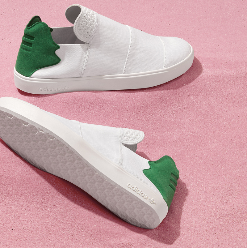 Adidas Originals Pharrell Williams Pink Beach Footwear Collection 02