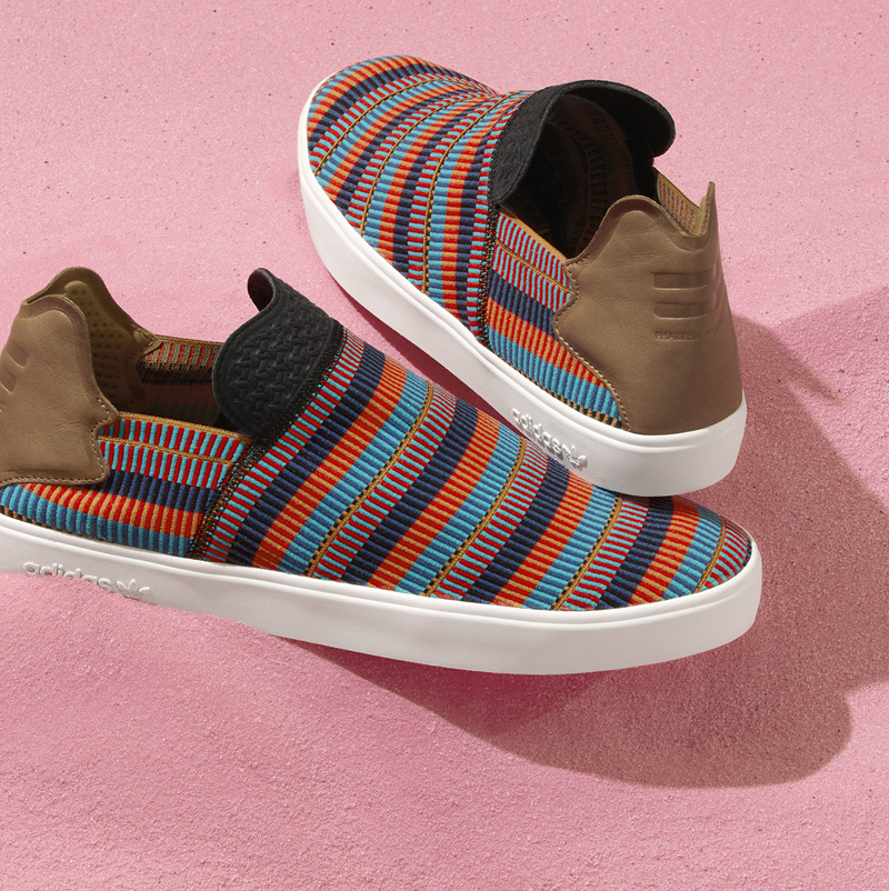 Adidas Originals Pharrell Williams Pink Beach Footwear Collection 04