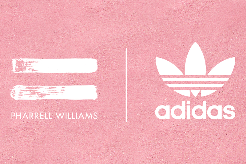 Adidas Originals Pharrell Williams Pink Beach Footwear Collection 06