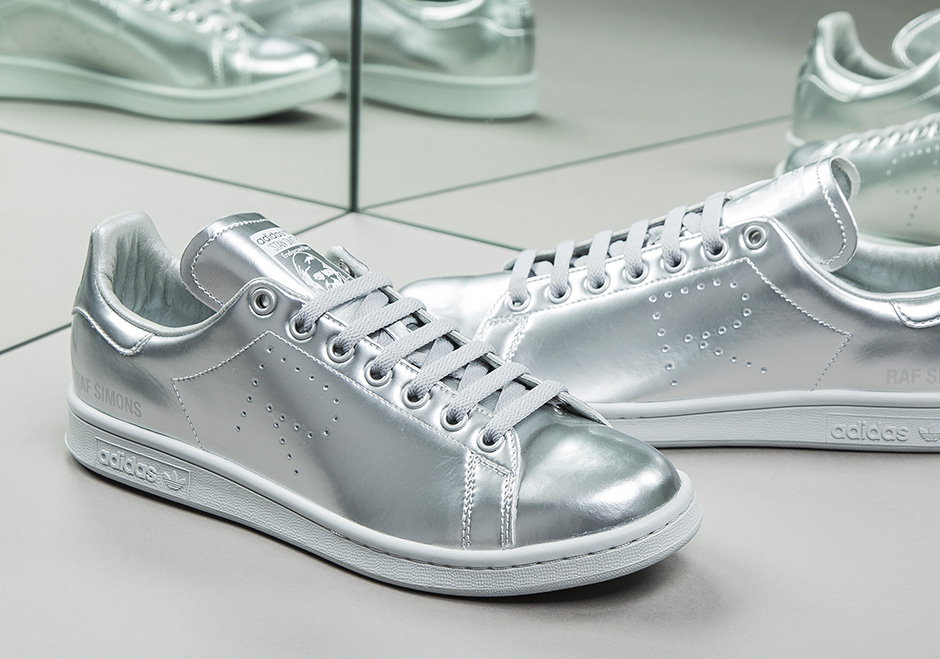 Adidas Stan Smith Raf Simons Metallic Silver 02