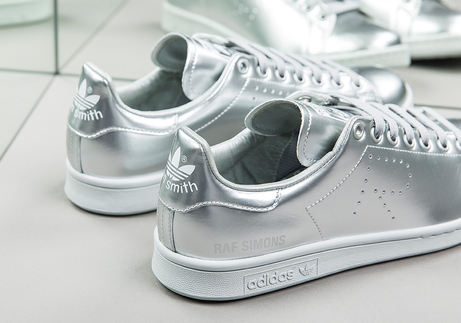 Adidas Stan Smith Raf Simons Metallic Silver 03