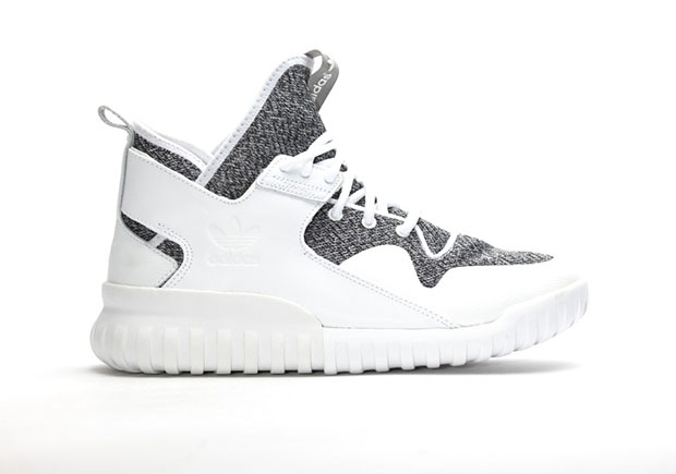 Adidas Tubular X White Grey Knit 2