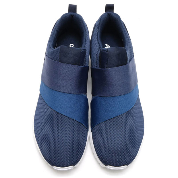 Adidas Zx Flux Slip On College Navy 3