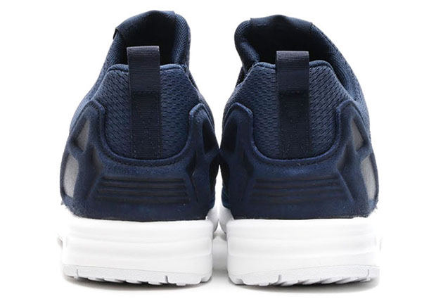 Adidas Zx Flux Slip On College Navy 4