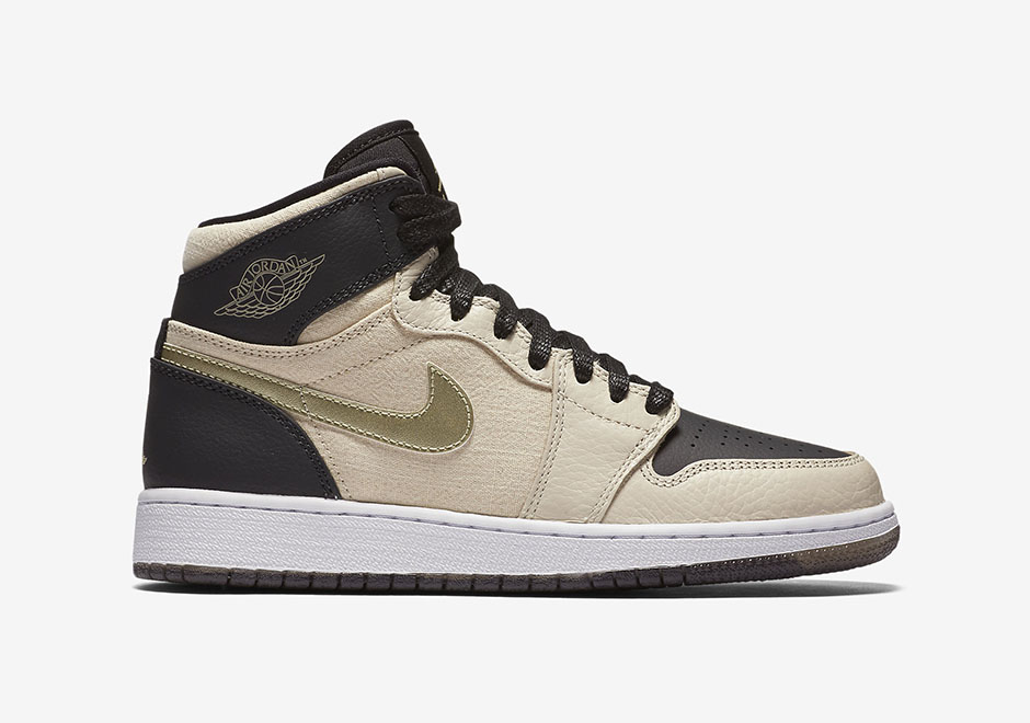 Air Jordan 1 Gs Sail Baroque Brown 2