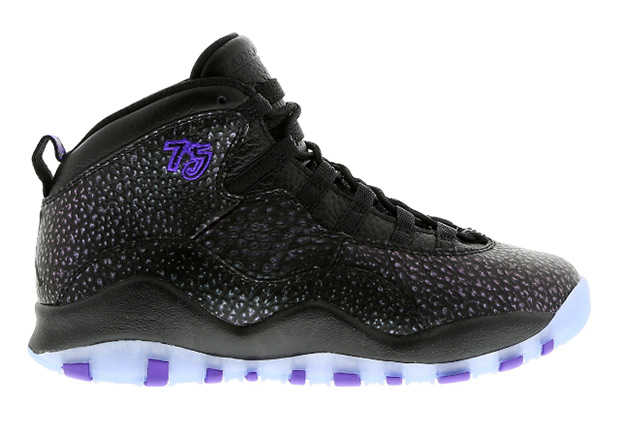 Air Jordan 10 Gs Black Fierce Purple 75 4