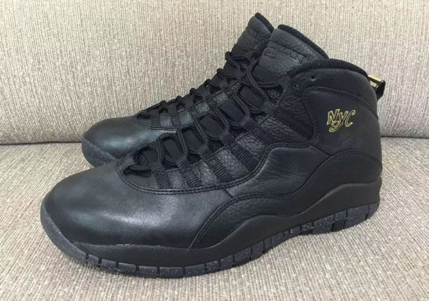 Release Date For Air Jordan 10 "NYC" Gets Pushed Back 5 Days