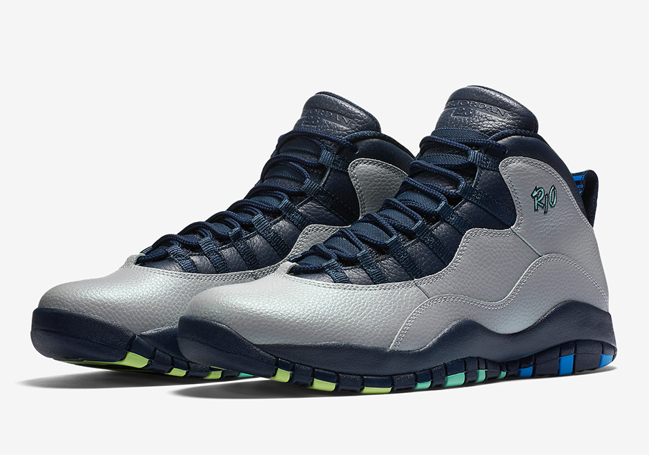 The Air Jordan 10 "Rio" Releases Next Weekend