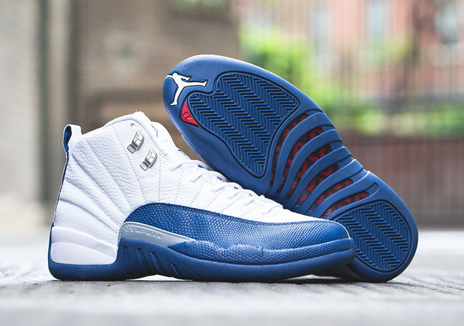 Air Jordan 12 "French Blue" Releases Tomorrow In Full Family Sizes