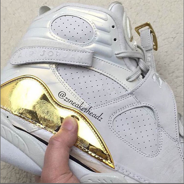 Air Jordan 8 Cigar Champagne Preview 03
