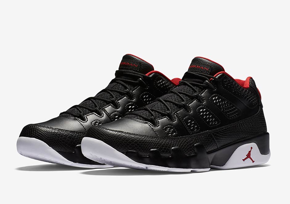 Air Jordan 9 Low Bred Official Photos 01