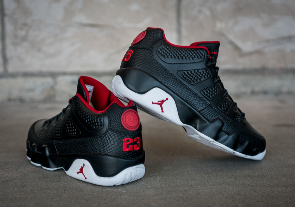 Air Jordan 9 Low Bred Snakeskin Release Info 01