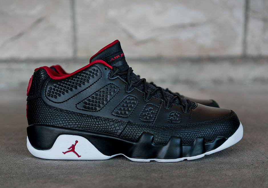 Air Jordan 9 Low Bred Snakeskin Release Info 02