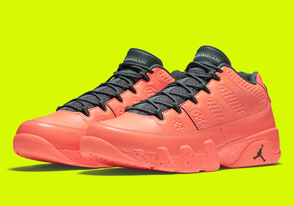 Air Jordan 9 Low Bright Mango Release Date 01