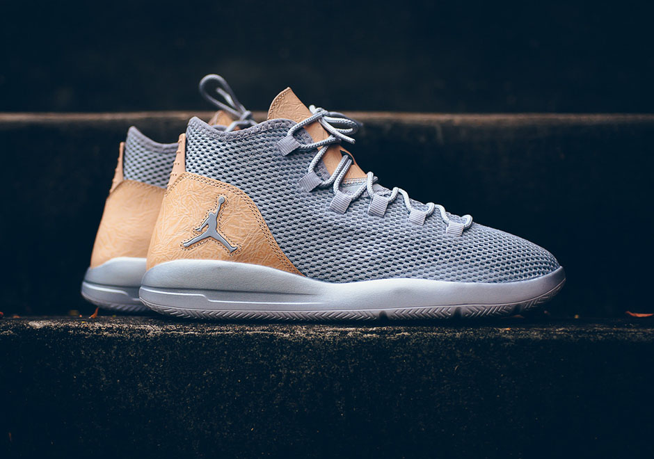 Air Jordan Reveal Wolf Grey Vachetta Tan 2