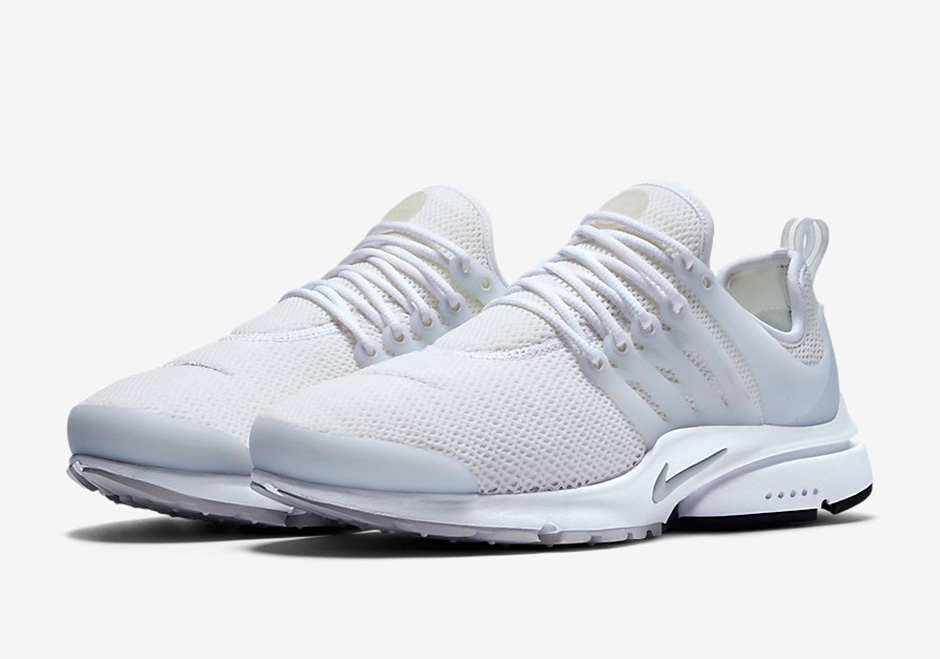 All White Nike Presto 01