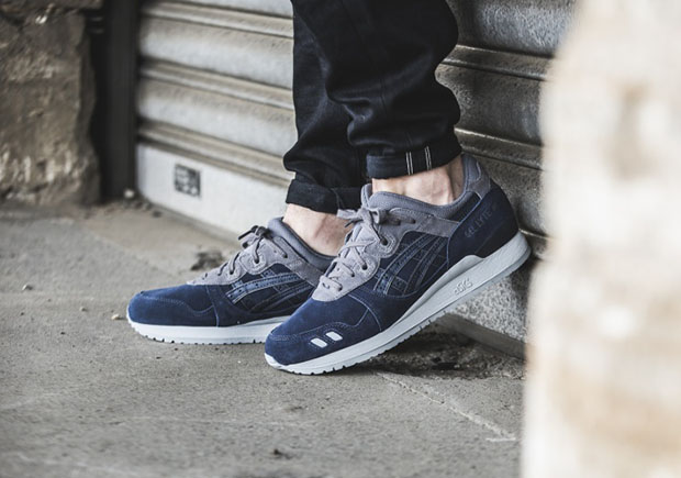 Asics Gel Lyte Iii Grey Navy Georgetown 2