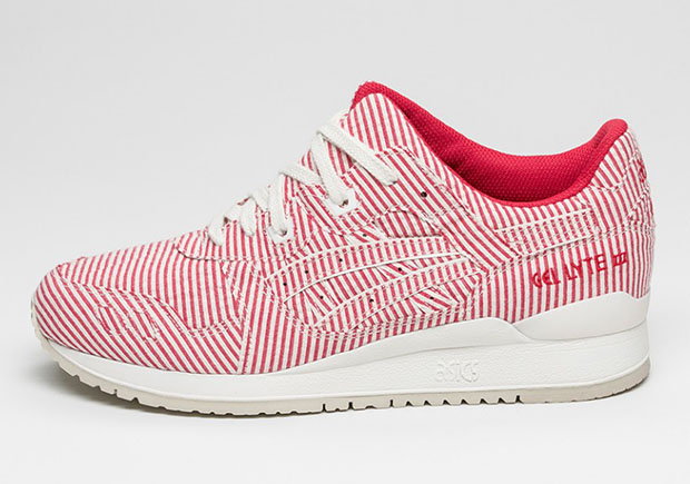 Asics Gel Lyte Iii Seersucker Pack Red White 1