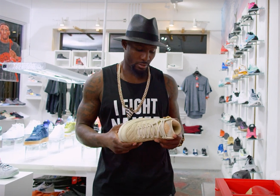 Dez Bryant Sneaker Shopping