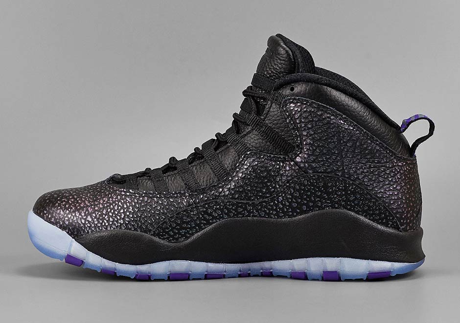 Jordan 10 Paris Black Purple 3