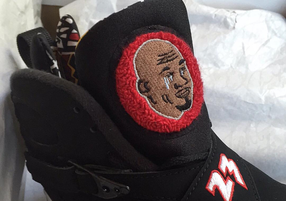 Jordan 8 Crying Meme Customs 4