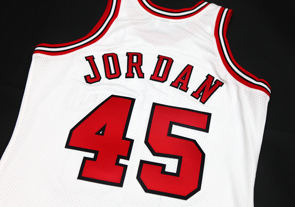 Mitchell Ness Jordan 45 Jersey 5