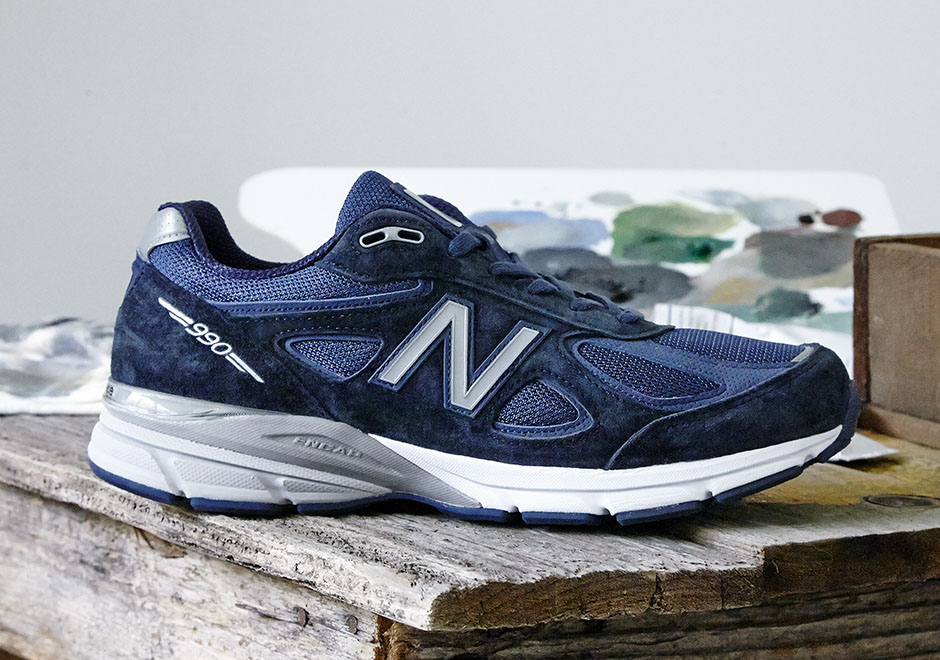 New Balance 990v4 Available 3 Navy 1