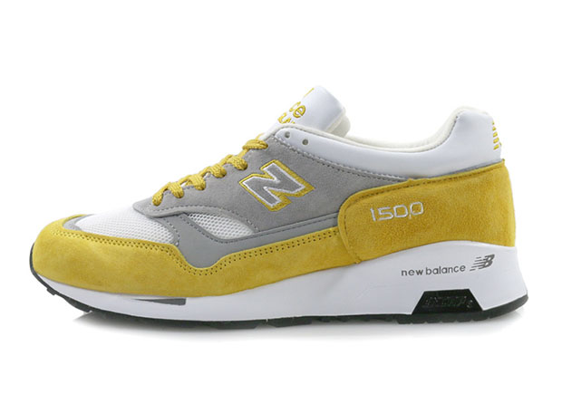 New Balance M1500yg Yellow Suede 2