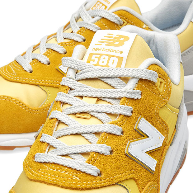 New Balance Mrt580 Yellow Grey White Lemonade 5