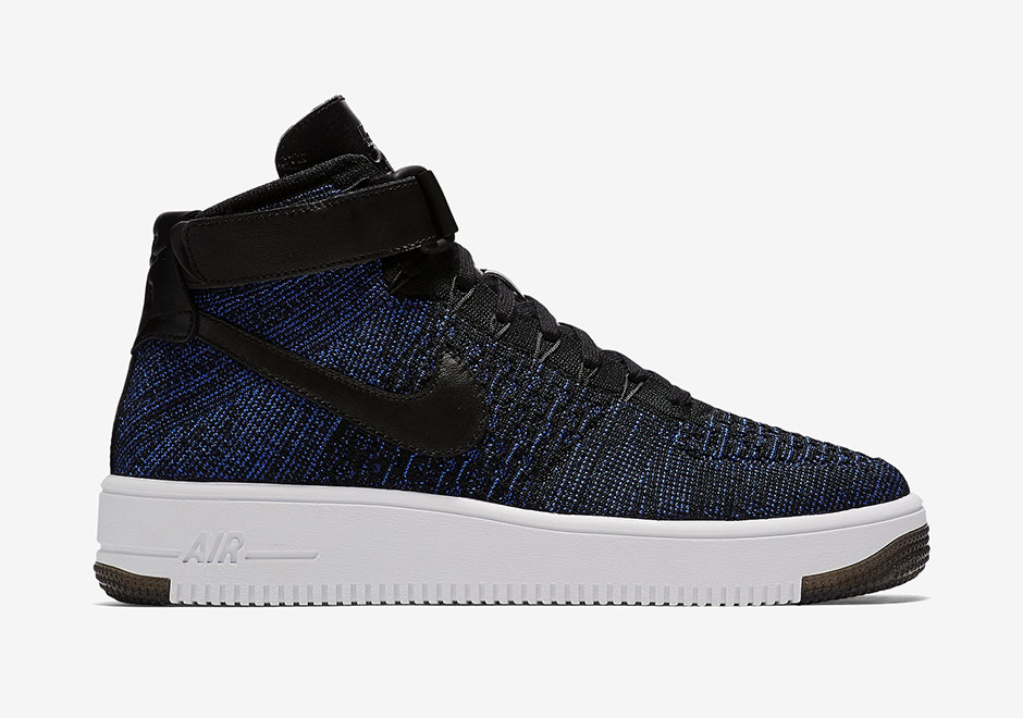 Nike Air Force 1 Flyknit Mid Game Royal 2