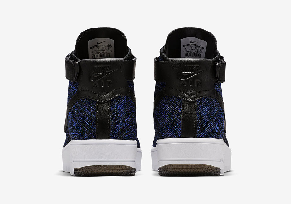 Nike Air Force 1 Flyknit Mid Game Royal 4