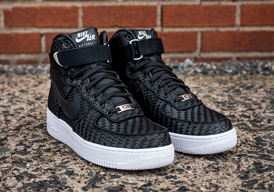 Nike Air Force 1 High Woven Black White 03