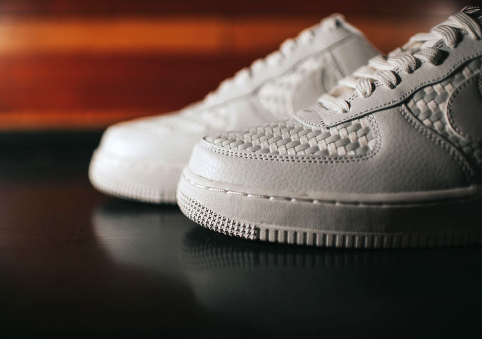 Nike Air Force 1 Low Lv8 White Woven 3