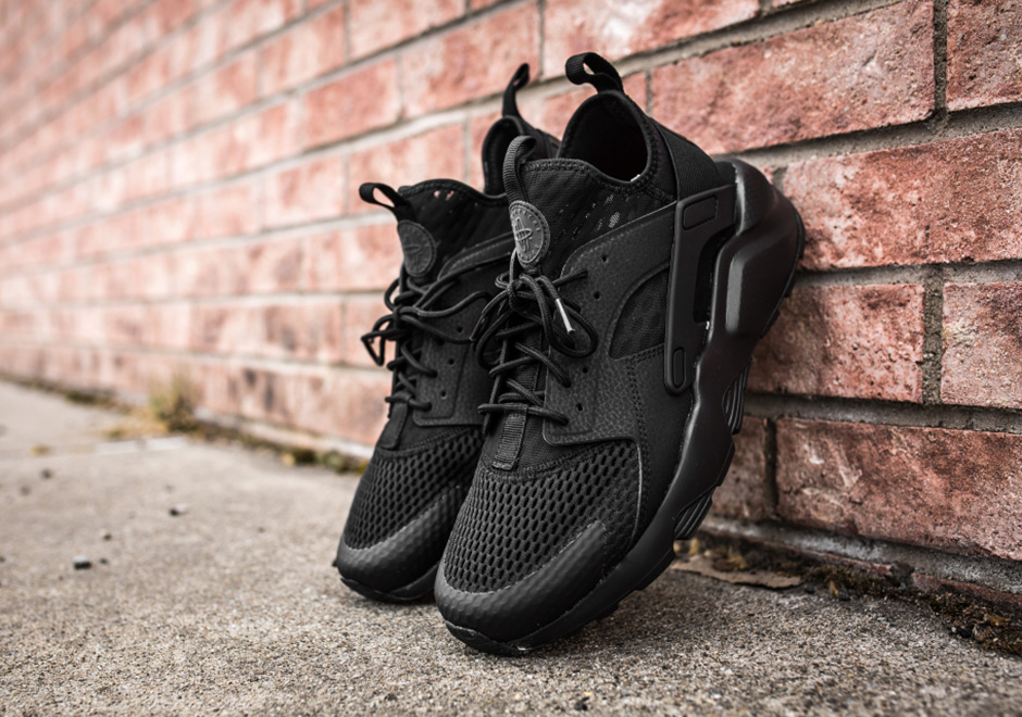 Nike Air Huarache Ultra Br Triple Black 03