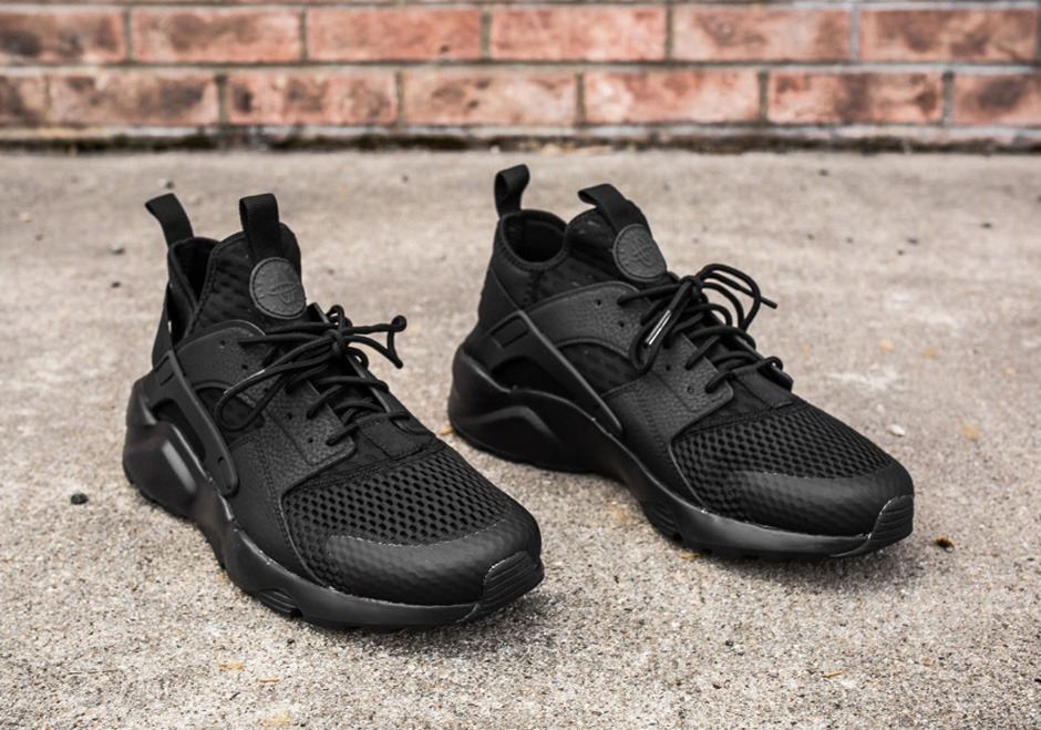 Nike Air Huarache Ultra Br Triple Black 04