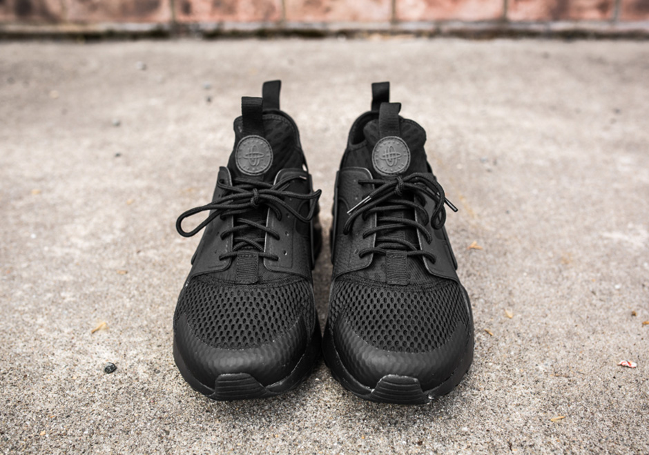 Nike Air Huarache Ultra Br Triple Black 05