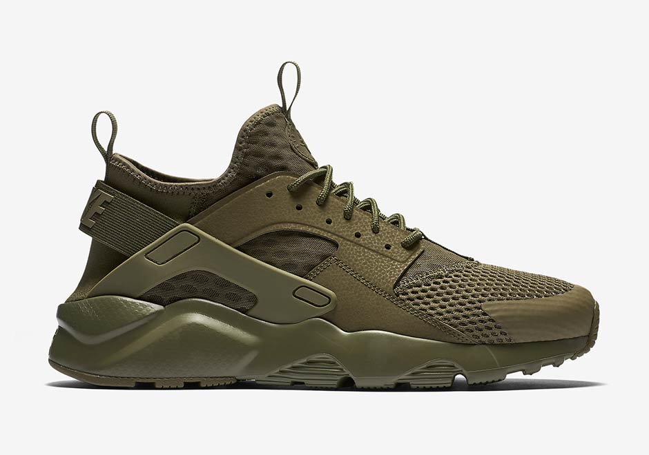 Nike Air Huarache Ultra Military Green 02