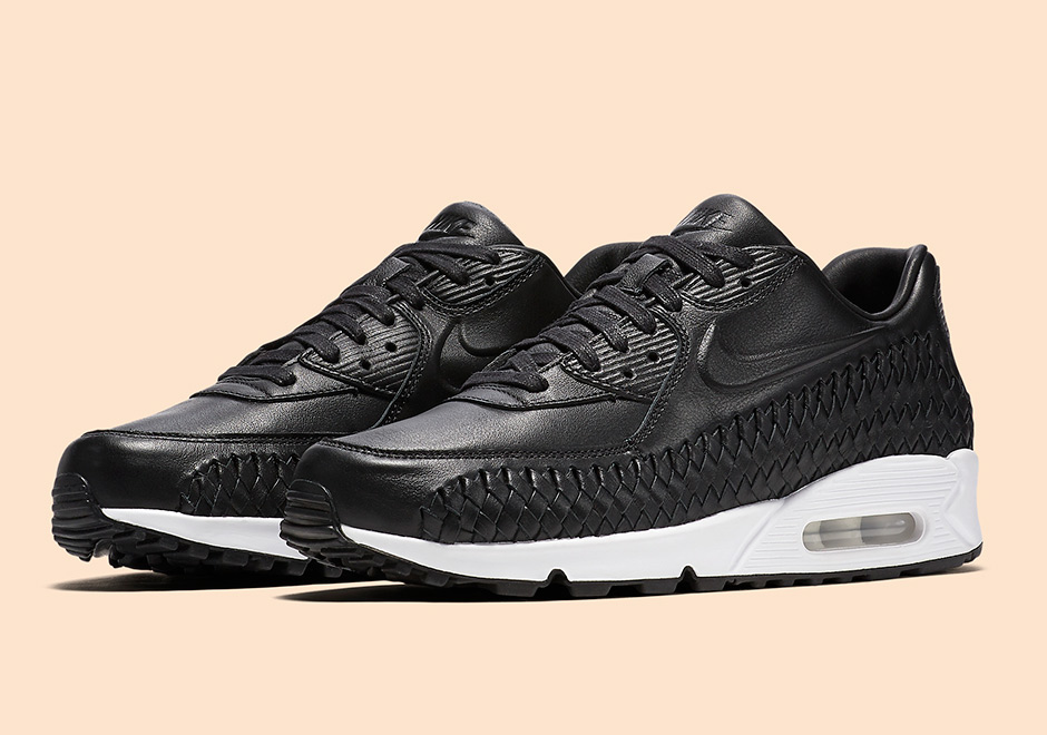 Nike Air Max 90 Woven Black White 4