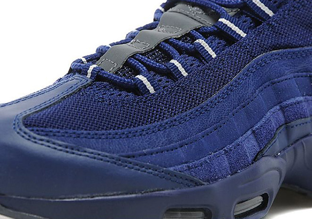 Nike Air Max 95 Dark Blue Suede 05