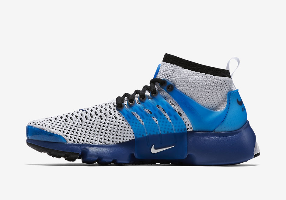 Nike Air Presto Ultra Flyknit White Racer Blue Midnight Navy 3