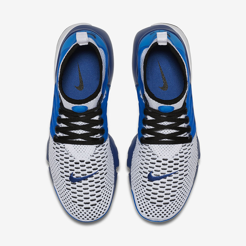 Nike Air Presto Ultra Flyknit White Racer Blue Midnight Navy 4