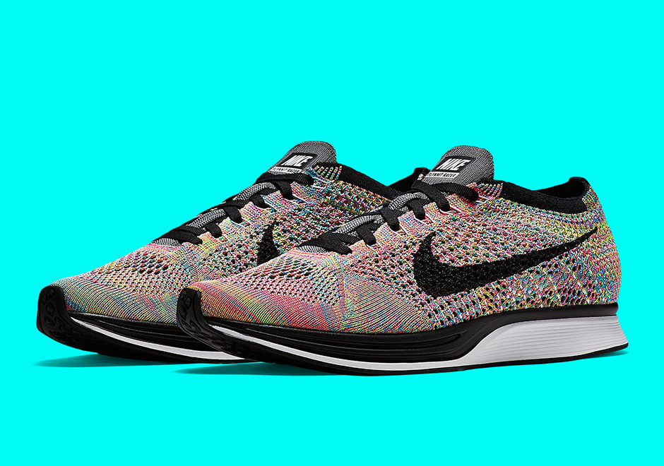 Nike Flyknit Racer Og Multi Color Grey Tongue 01