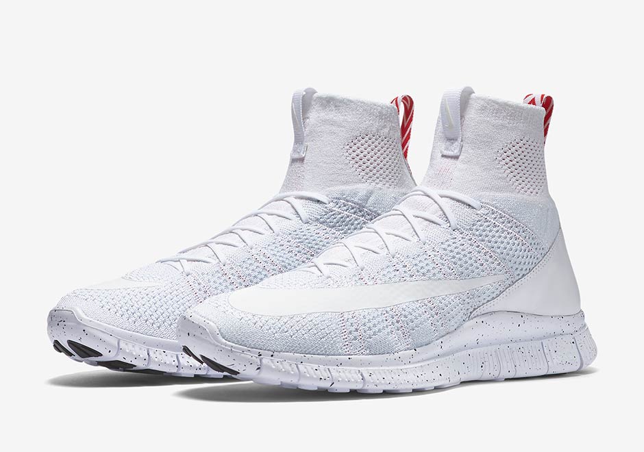 Nike Free Mercurial Superfly Triple White 02