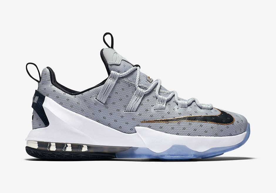 Nike Lebron 13 Low Cool Grey Black Ice 02