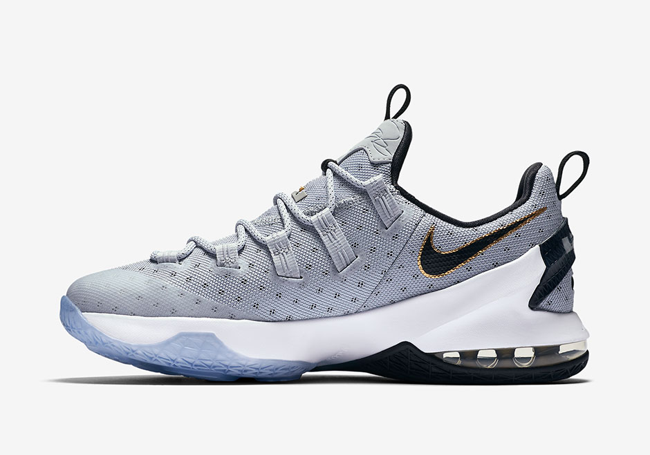 Nike Lebron 13 Low Cool Grey Black Ice 03