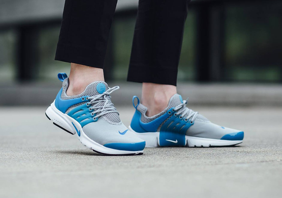 Nike Presto Gs Wolf Grey Photo Blue 2